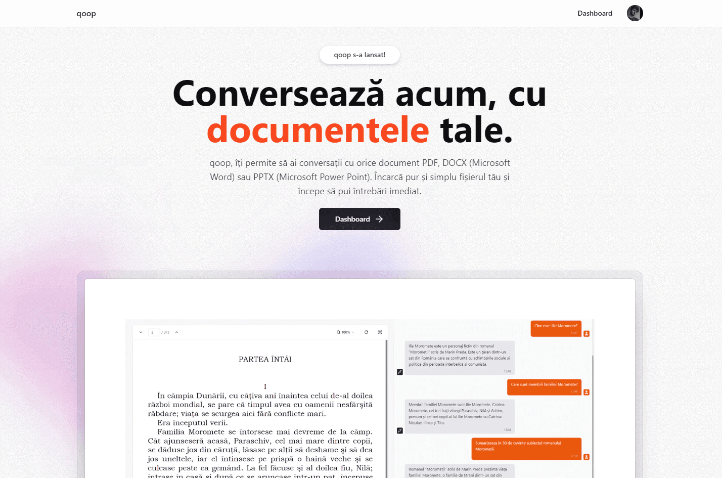 AI Document Chat App